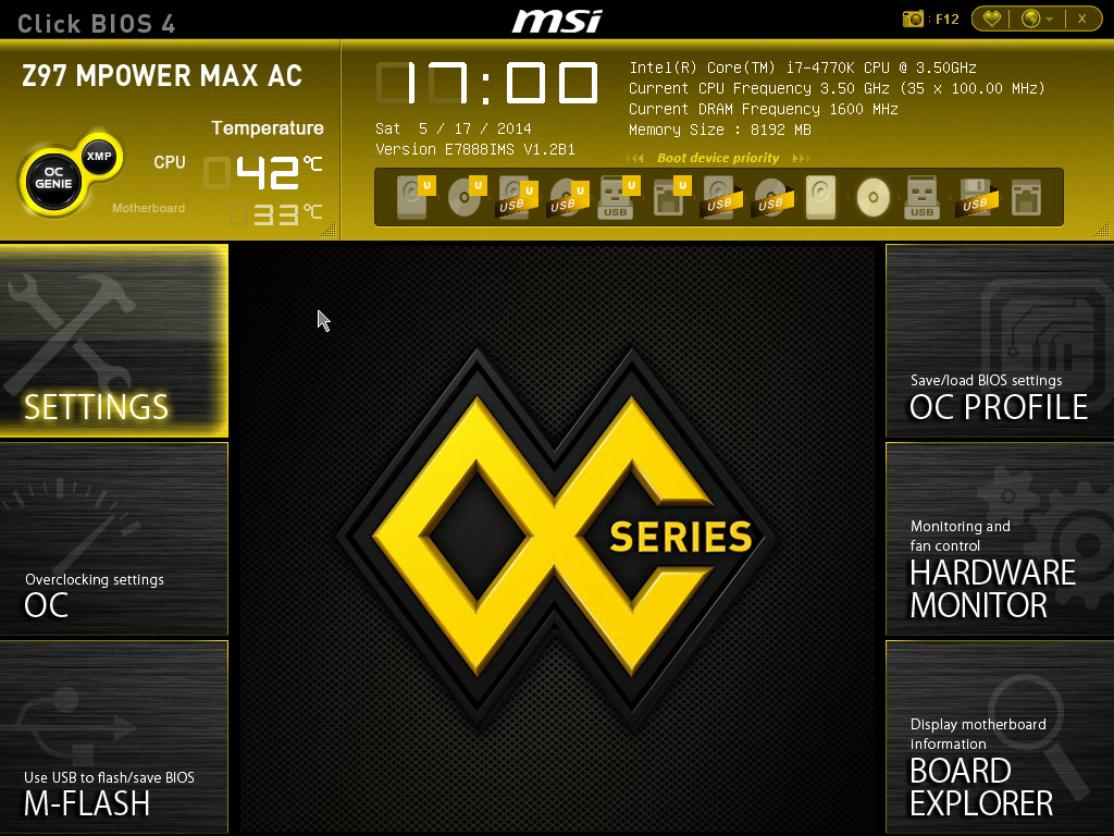 MSI Z97 MPower Max AC BIOS - MSI Z97 MPower Max AC Review